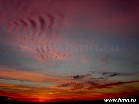 >�������-�������� ����������� - Cirrostratus fibratus (Cs fibr)